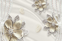 Glamour Obraz Diamantové kvety 1829